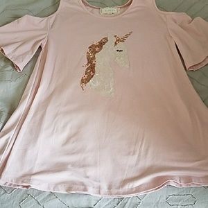 Girls unicorn top